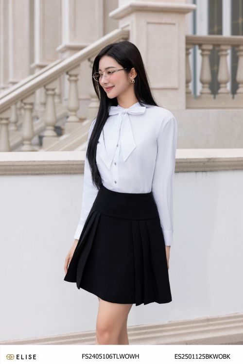 Chân Váy Xòe Xếp Ly Nữ Tính