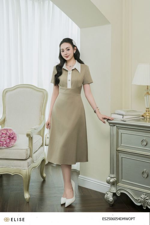 Đầm Suông Họa Tiết Sang Trọng