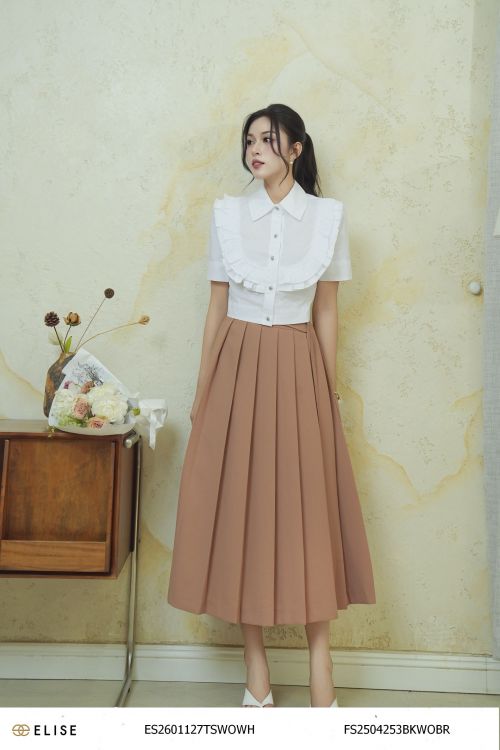 Áo Sơ Mi Tay Bồng Duyên Dáng